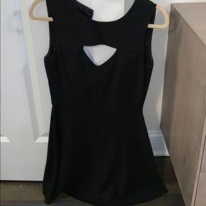 french connection black mini dress